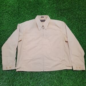 VTG 70s Arnold Palmer Cropped Golf Jacket by Robert Lewis L Weather-Flight